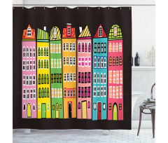 European Apartments Shower Curtain