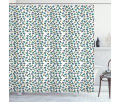 Swallowtail and Green Shower Curtain