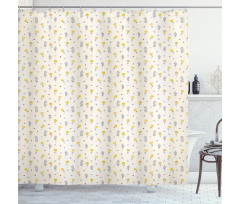 Spring Flower Branches Shower Curtain