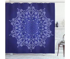 Floral Lacework Art Shower Curtain