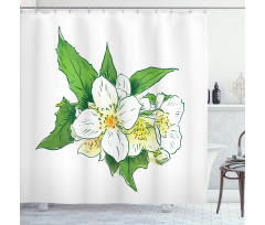 Freshness and Purity Shower Curtain