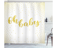 Sparsed Dot Shower Curtain