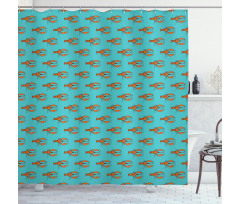 Boiled Lobster Food Shower Curtain