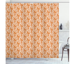 Calendula Pattern Shower Curtain
