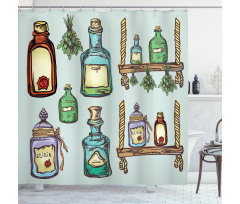 Alchemy Magic Elixir Shower Curtain