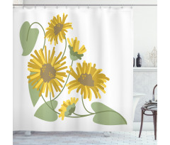 Bedding Plants Artwork Shower Curtain