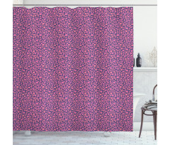 Blossoming Petals Spring Shower Curtain