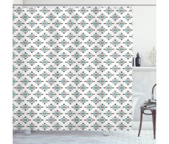 Old Fashioned Bohemian Shower Curtain