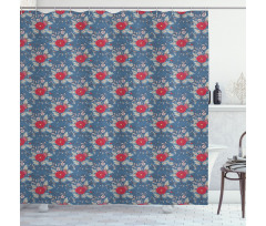 Rococo Antique Growth Shower Curtain