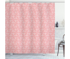 Pastel Classical Swirls Shower Curtain