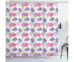 Spring Rose Garden Shower Curtain