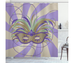 Masquerade Masks Shower Curtain