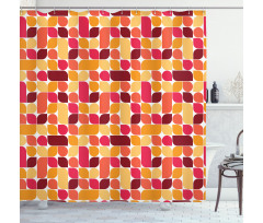 Bauhaus Geometric Retro Shower Curtain