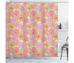 Delicate Flowers Shower Curtain