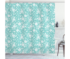 Lily Daisy Field Shower Curtain