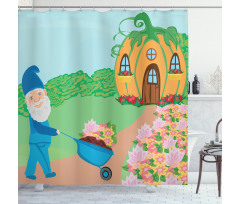 Magic House in the Forest Shower Curtain