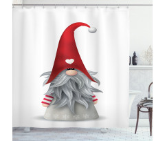 Finnish Creature Folklore Shower Curtain