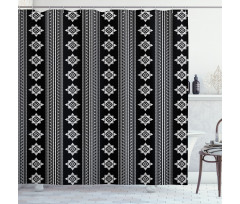 Ornament Motif Shower Curtain