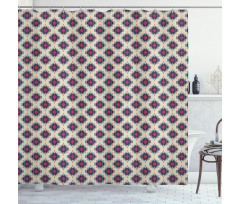 Peruvian Mexican Traditional Shower Curtain