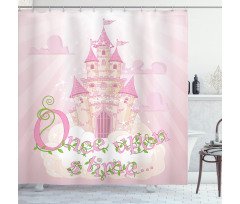 Princess Castle Shower Curtain