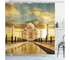 Taj Mahal Photography Shower Curtain