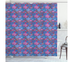 Botanical and Exotic Shower Curtain