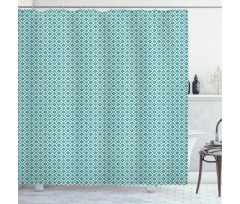 Four-Petal Flower Shape Shower Curtain