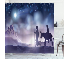 Traveling to Old Citadel Shower Curtain