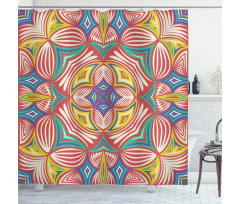 Abstract Creative Ornate Shower Curtain