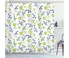 Coming of the Spring Theme Shower Curtain