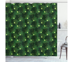 Exotic Creatures Wings Wild Shower Curtain