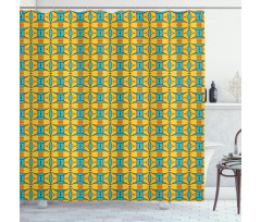 Vintage and Ethnic Art Shower Curtain
