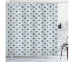 Feathers Pattern Native Shower Curtain