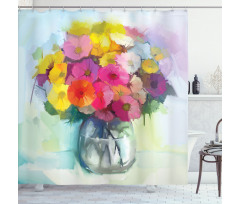 Freshly Picked Flowers Shower Curtain