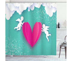 Love Romance Thrill Shower Curtain