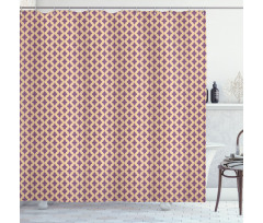 Ornate Motifs Abstract Shower Curtain