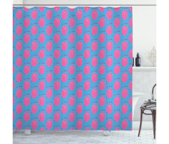 Human Heart Love Pattern Shower Curtain