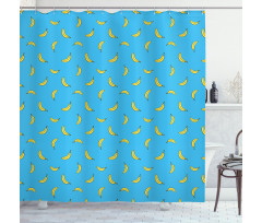 Fruits Falling from the Sky Shower Curtain