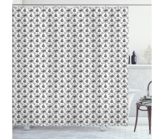 Botany Composition Shower Curtain