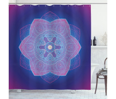 Cosmos Psychedelic Shower Curtain