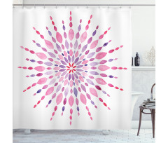 Tribal Folklore Boho Shower Curtain