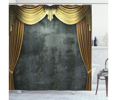 Theater Stage Classical Scene Shower Curtain