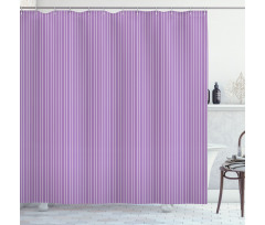 Soft Pastel Stripes Shower Curtain