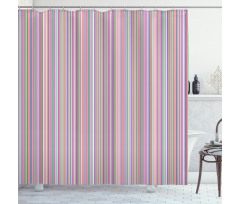 Abstract Vibrant Design Shower Curtain