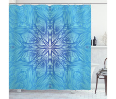 Psychedelic Abstract Shower Curtain