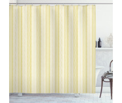 Torn Paper Effect Lines Shower Curtain