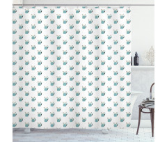 Cartoon Inspired Happy Kittens Shower Curtain