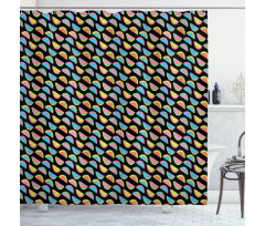 Illustration of Exotic Fruits Shower Curtain