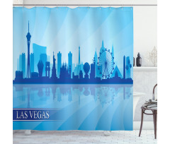 American City Silhouette Shower Curtain