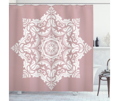 Petal and Flower Shower Curtain